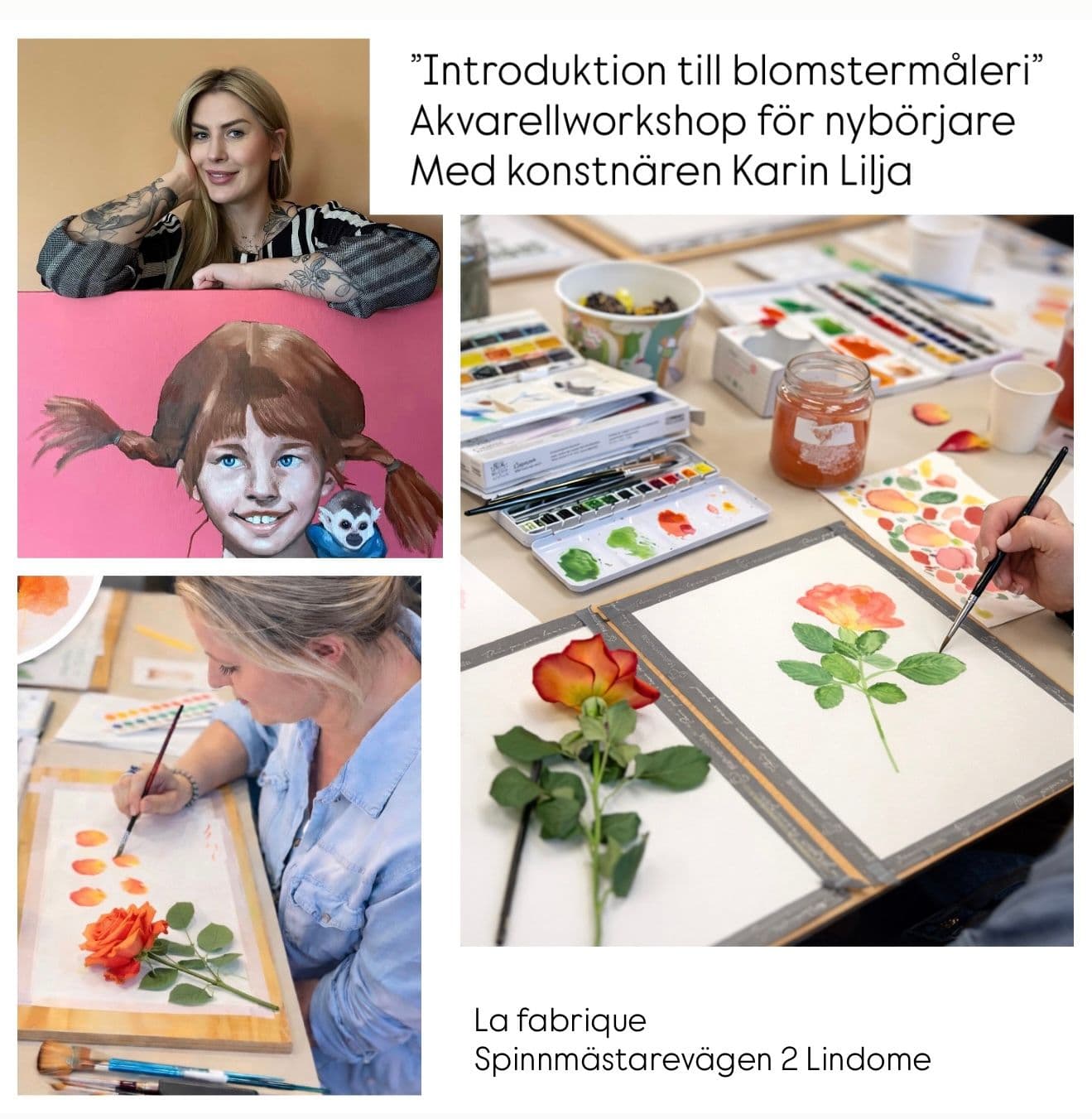 blomstermåleri