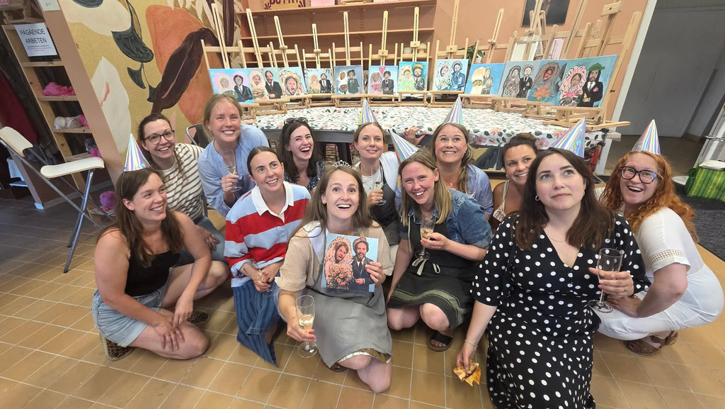 Sip and Paint Privat Stora paketet