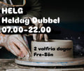 Heldagpass Dubbel Fre-Sön (8 dagar)