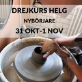 Helgkurs Nybörjare 31 okt-1 nov kl. 10-13