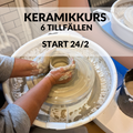 Keramikkurs Start 24/2 (Cilla)