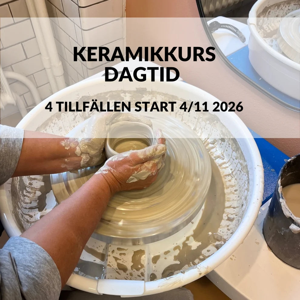 Keramikkurs Dagtid 4/11 Tisdag 10-13